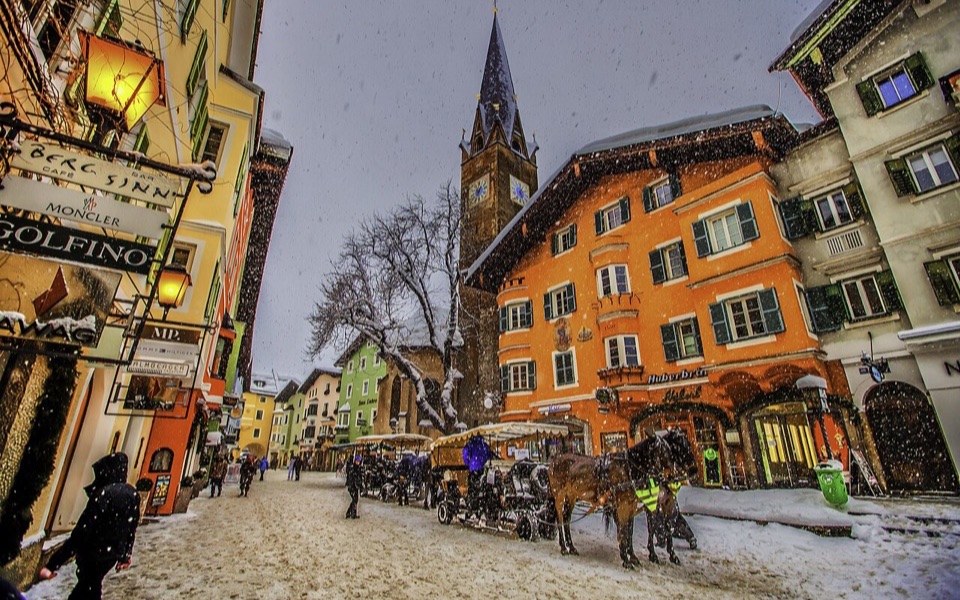 Kitzbühel ski resort