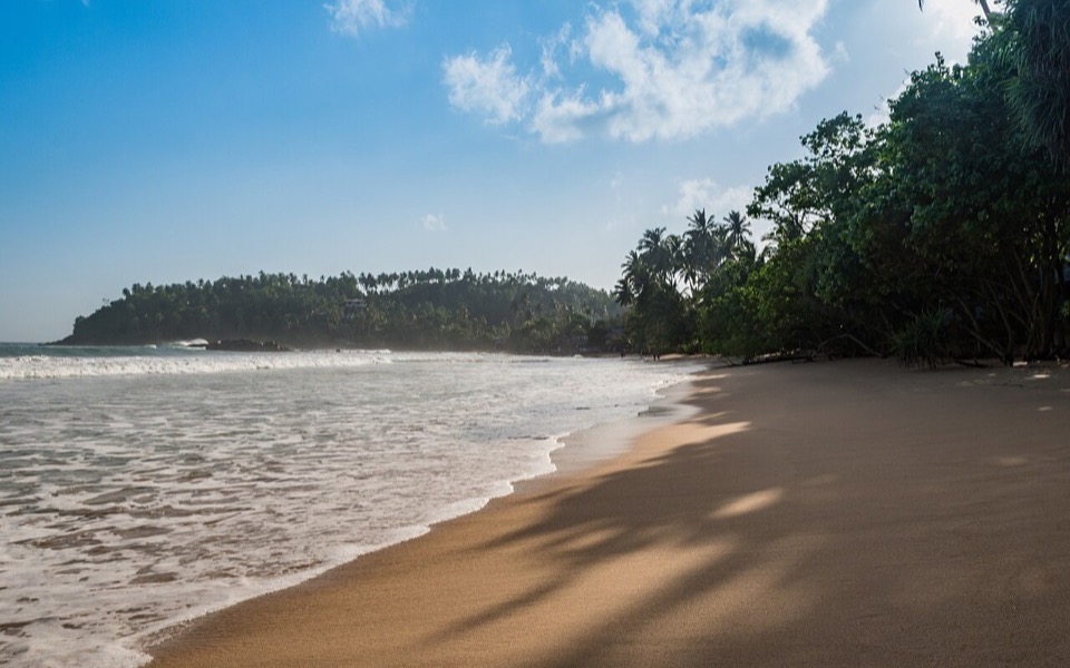 Sri Lanka's south-west coast