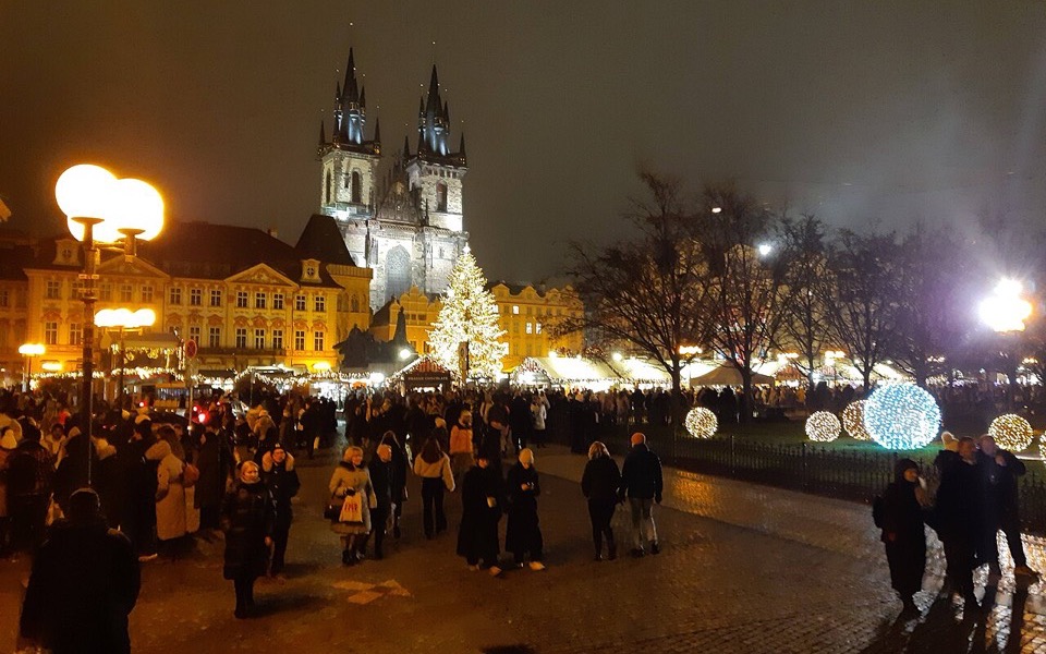 Prague Old Town Square Christmas Market